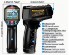 Infrasarkanais termometrs TH202