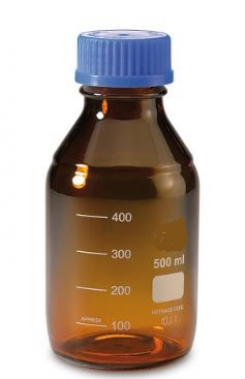 Pudeles ar iedaļām, ar skrūv. vāciņu, tumšā stikla