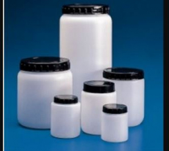 Burkas ar platu kaklu, HDPE