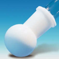 Rotilabo® apaļdibenā kolbas, PTFE