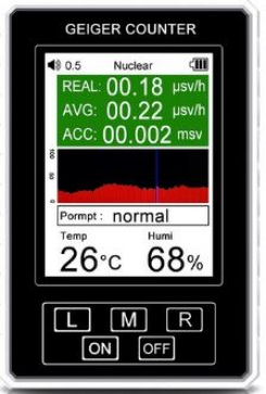 Ģēģera skaitītājs XR-1 Pro