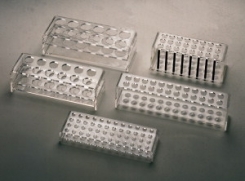 Statīvs mēģenēm, akril