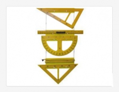 Tāfeles piederumu komplekts, plastmasas