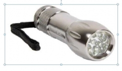 CAMELION CT-4004 9x LED lukturis + 3x AAA baterijas