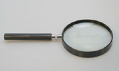 Lupa ar rokturi,  100 мм, 3х