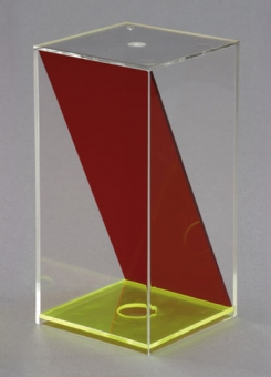 Četrstūra prizma ar diagonālu šķērsgriezumu, augsums 150 mm