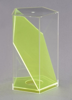 Piecstūra prizma ar slīpu  šķērsgriezumu, augstums 200 mm