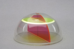 Puslode ar vertikālo un horizontālo šķērsgriezumu.