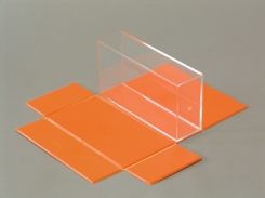 Taisnstūra prizma ar izklājumu, augstums 200 mm