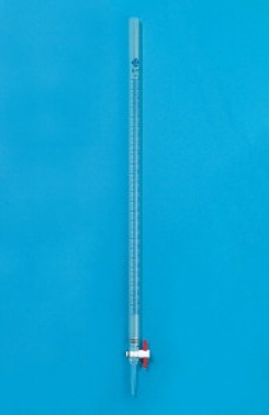 Birete ar PTFE krānu