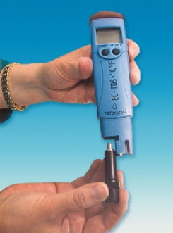 Ūdensdrošs vadītspējas/TDS/C testers, DIST 5 un 6