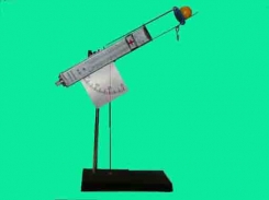 Ballistiskā pistole ar statīvu 