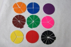 Daļskaitlis, diam. 10 cm