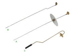 Metāla karotīte vielu karsēšanai