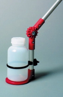 Pudele 750 ml un statīvs